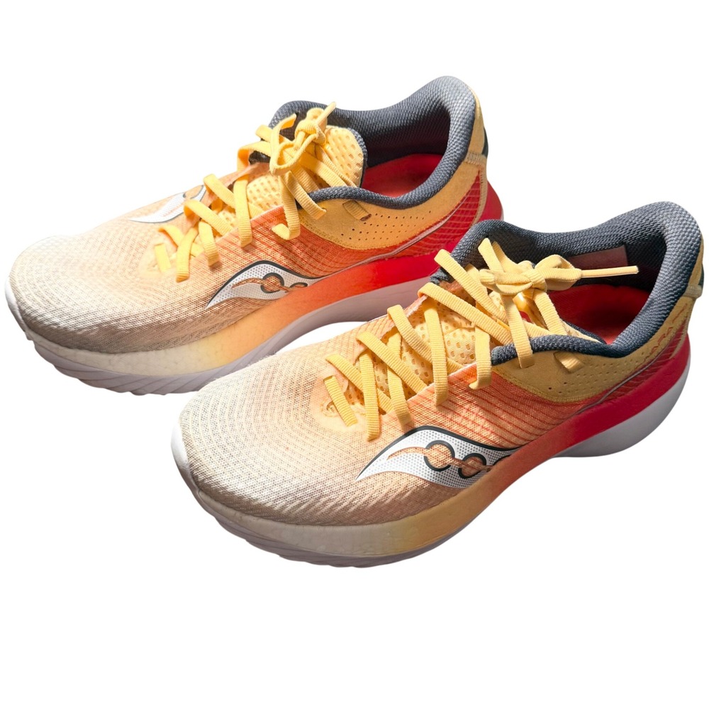 Saucony Kinvara Pro Womens Running Shoes Orange Yellow S10847-31 size 10 womens